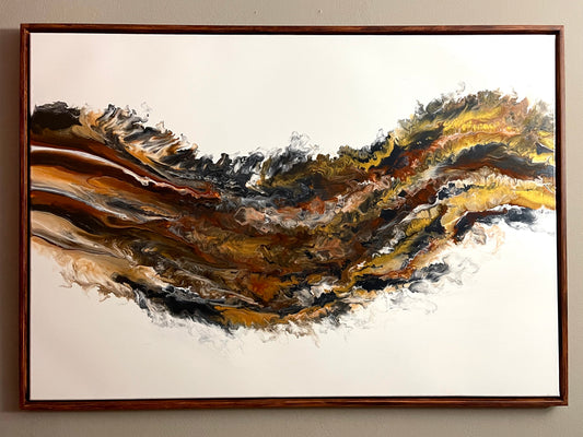 „Wave of luminance“ 130x90cm