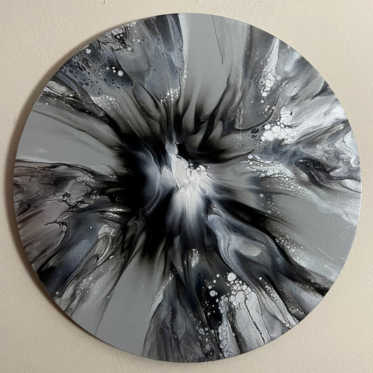 “Gray symphony” 60cm