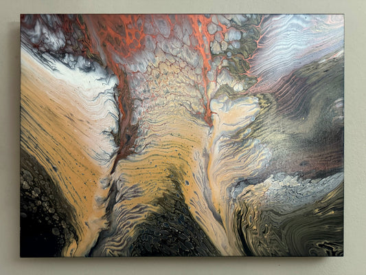 „Into the storm“ 80x60cm