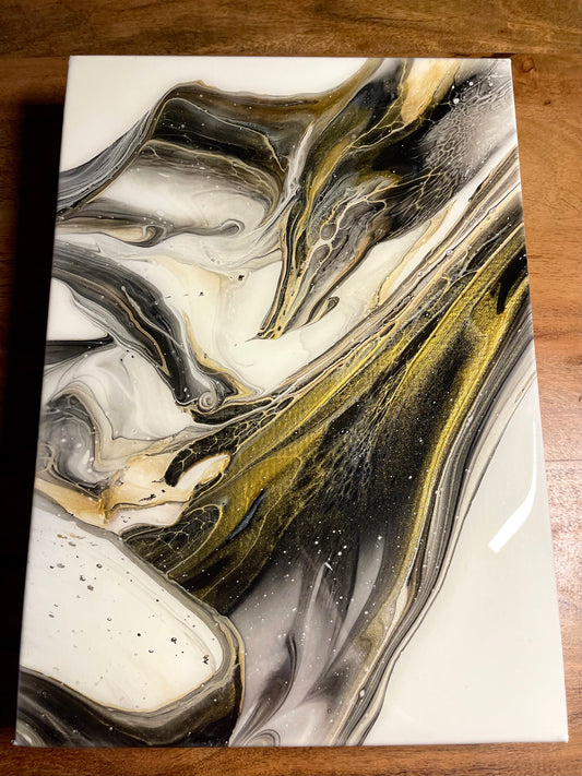 “Swans love” 30x40cm