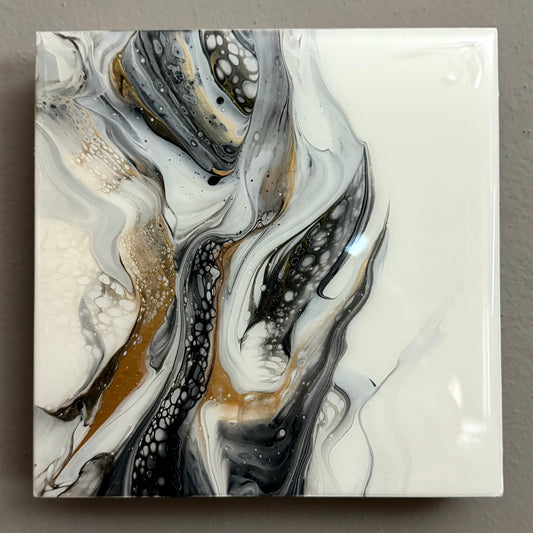 “Elegant flow” 20x20cm