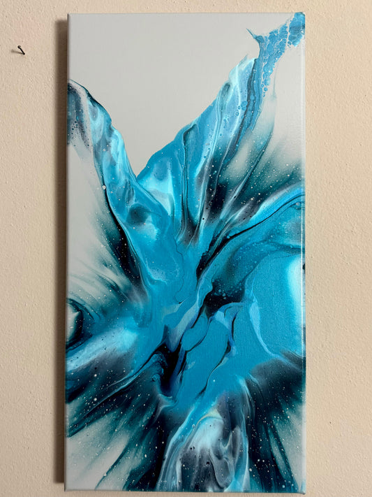 “Crushing waves ||” 30x60cn