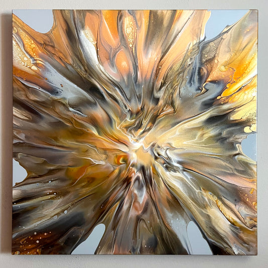 “Autumn Star” 80x80cm