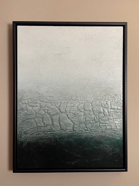 “Emerald Serenade” 60x80cm
