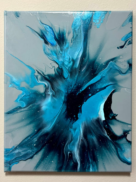 „Crushing waves" 40x50cm