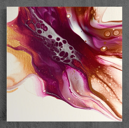 “Magenta elegance” 20x20cm