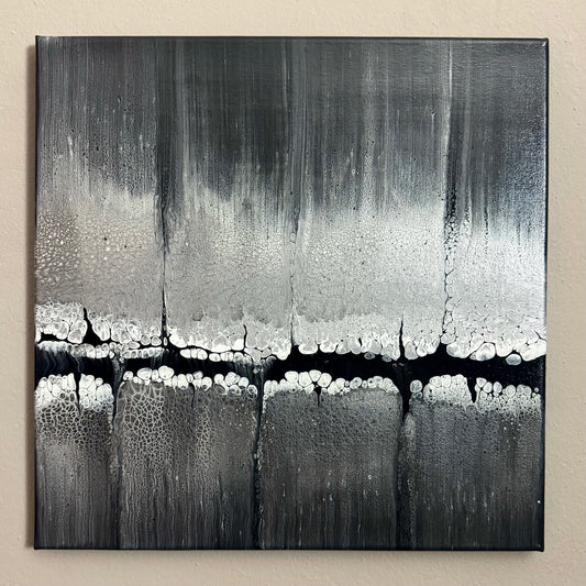 “Monochromatic landscape” 40x40cm