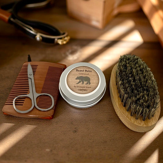 Bear(d) Care Kit - Bart Pflege Set - Bart Balm - Cedarwood/Zedernholz