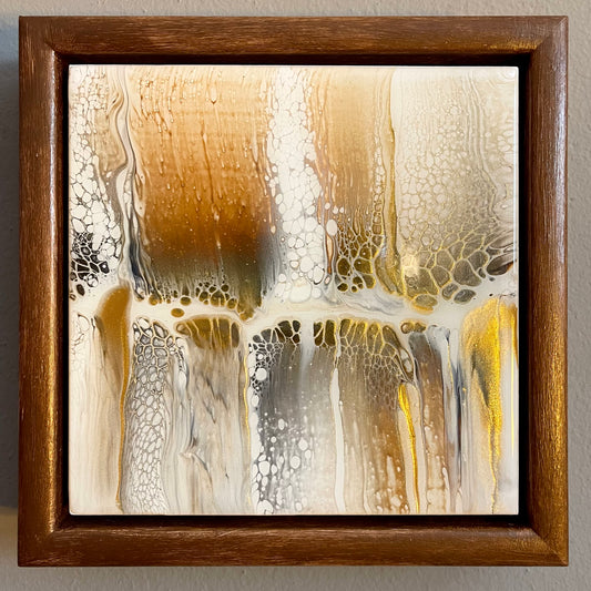 “Reflective beauty” 20x20cm