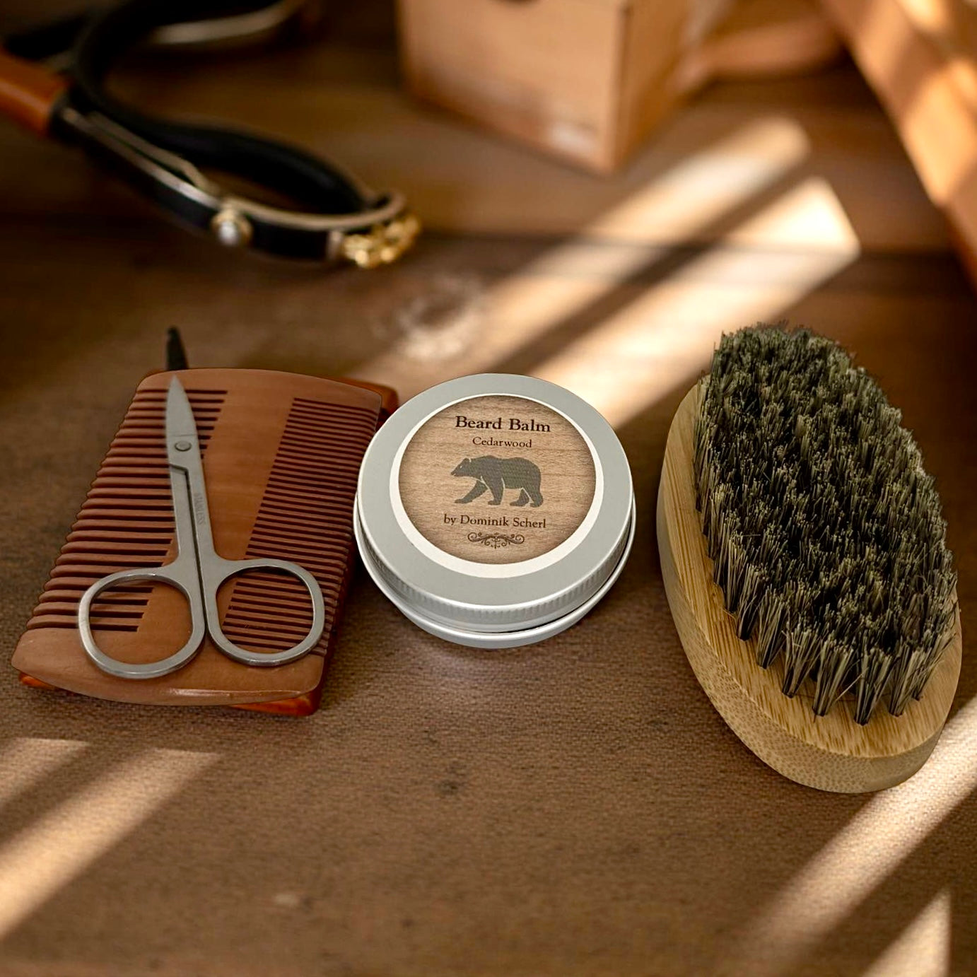 Bear(d) Care Kit - Bart Pflege Set - Bart Balm - Cedarwood/Zedernholz