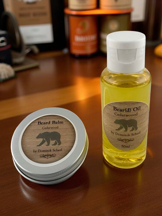 Bear(d) Combo - Bear(d) Balm 30ml  & Bear(d)Oil 50ml - Cedarwood