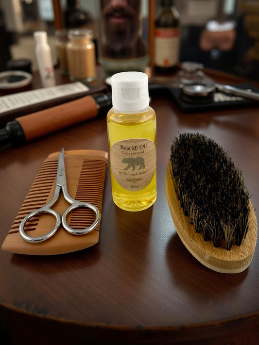 Bear(d) Care Kit - Bart Pflege Set - Bart Öl - Cedarwood/Zedernholz