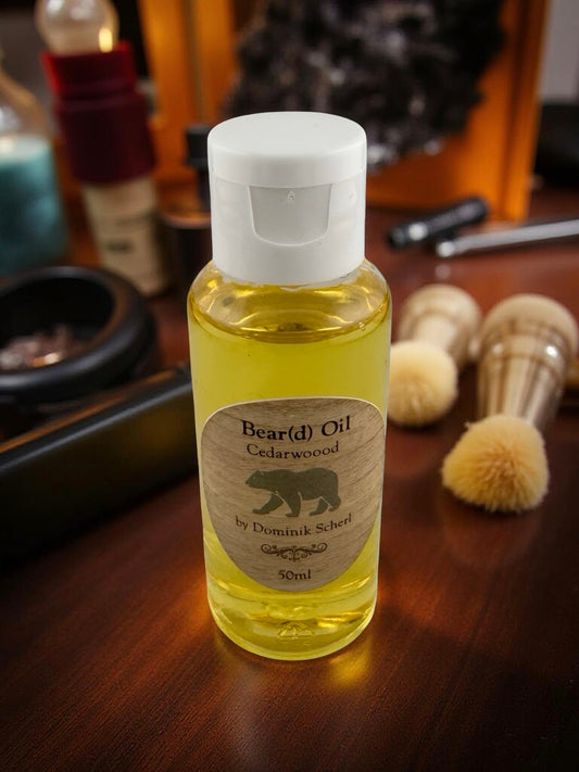 Bear(d) Oil Cedarwood/Zedernholz 100% organic, handmade 50ml, travel bottle